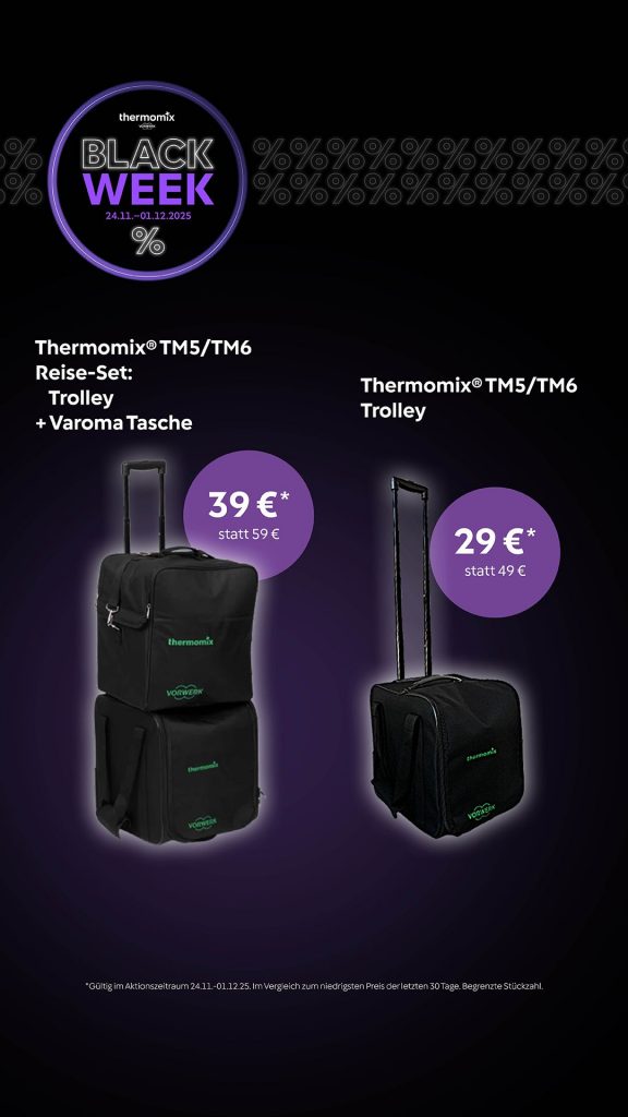 Thermomix Black Week 2025 9 Vorwerk Black Week 2025 - Taschen
