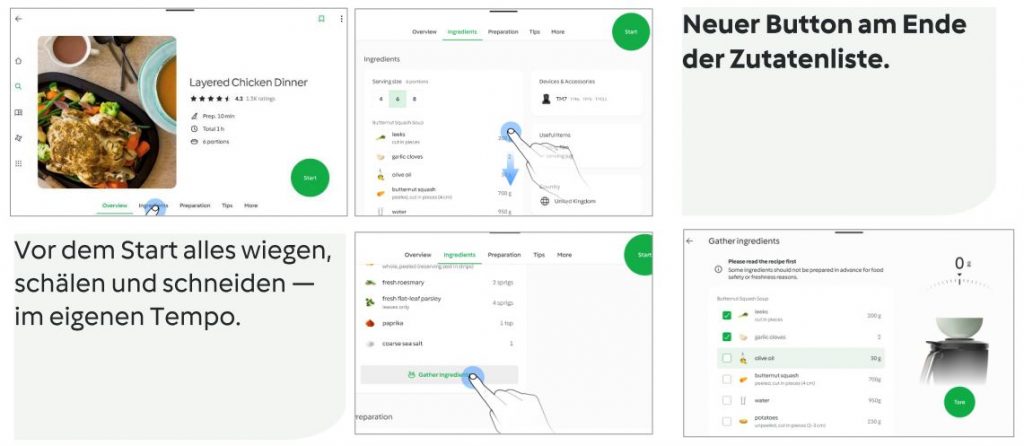 Zutaten vorbereiten